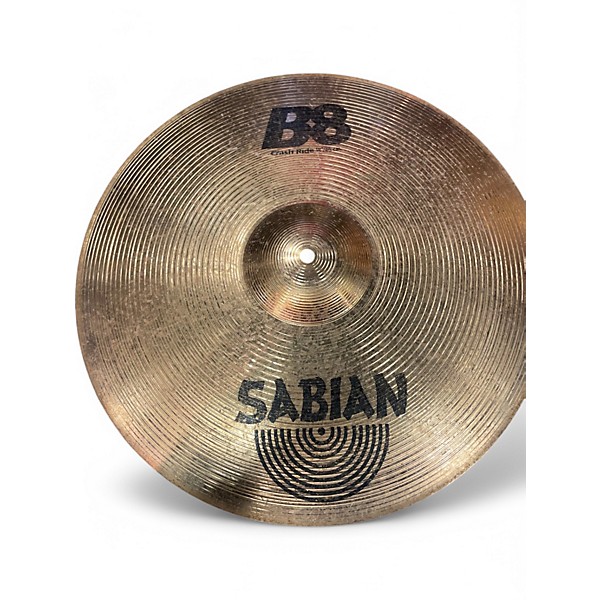 Used SABIAN 18in B8 Crash Ride Cymbal