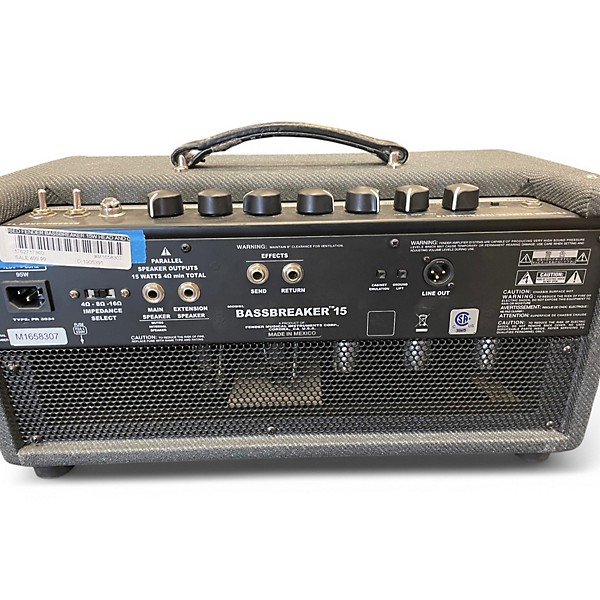 Used Fender Bassbreaker 15W Head and Cabinet Guitar Stack