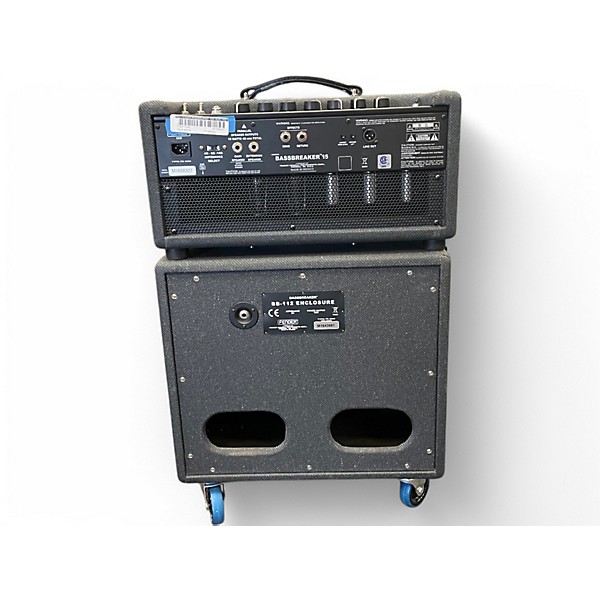 Used Fender Bassbreaker 15W Head and Cabinet Guitar Stack