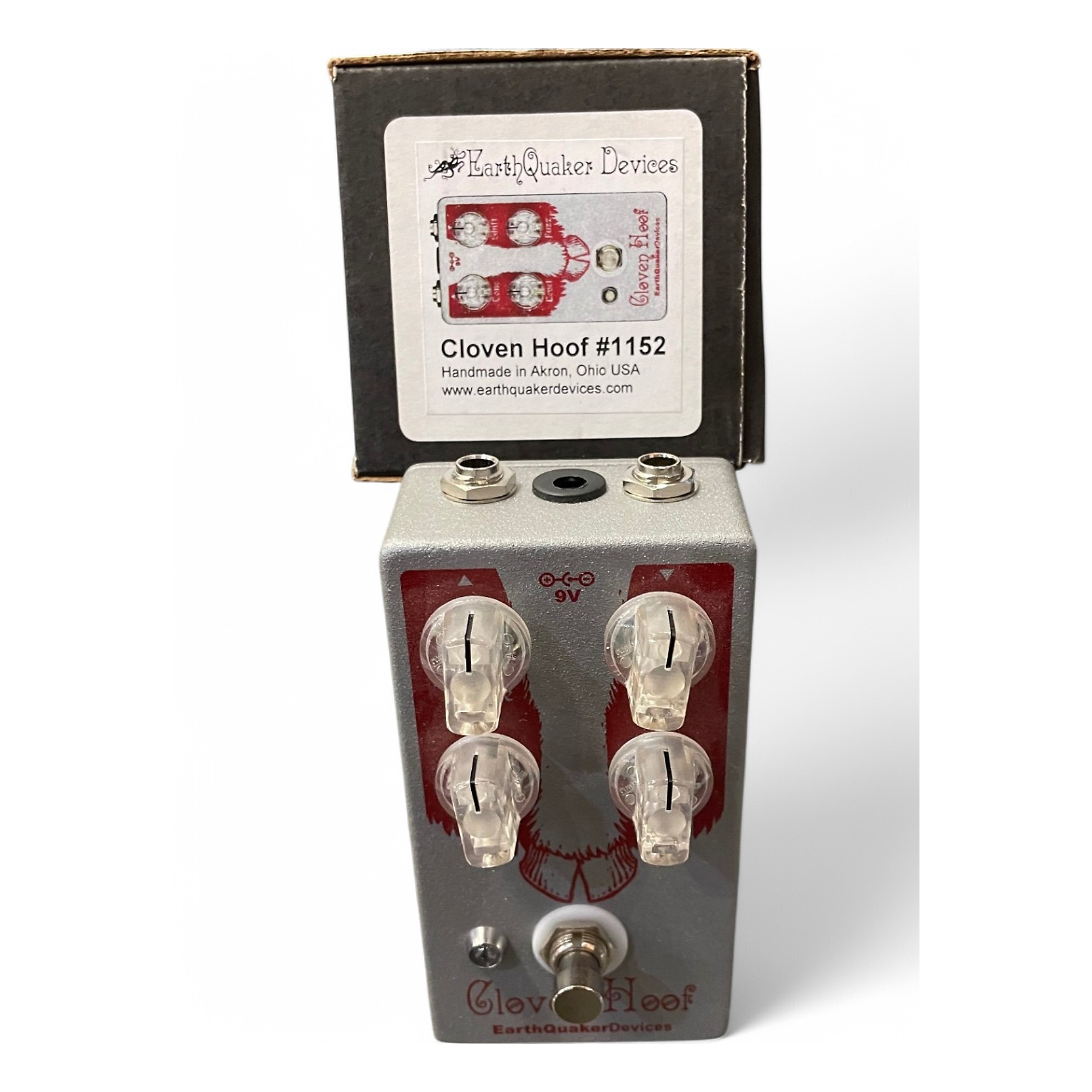 Used EarthQuaker Devices Cloven Hoof Fuzz Effect Pedal | Guitar Center