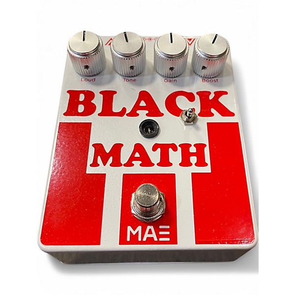 Used Mask Audio Black Math Effect Pedal