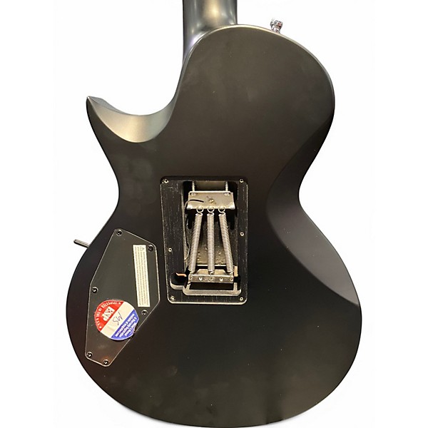 Used ESP EC-FR Black Metal Satin Black Solid Body Electric Guitar