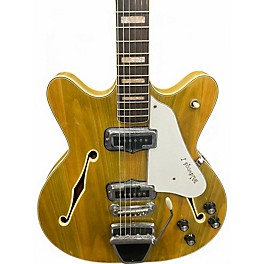 Vintage 1967 Fender 	 1967 Fender Coronado II Wildwood Wildwood Hollow Body Electric Guitar