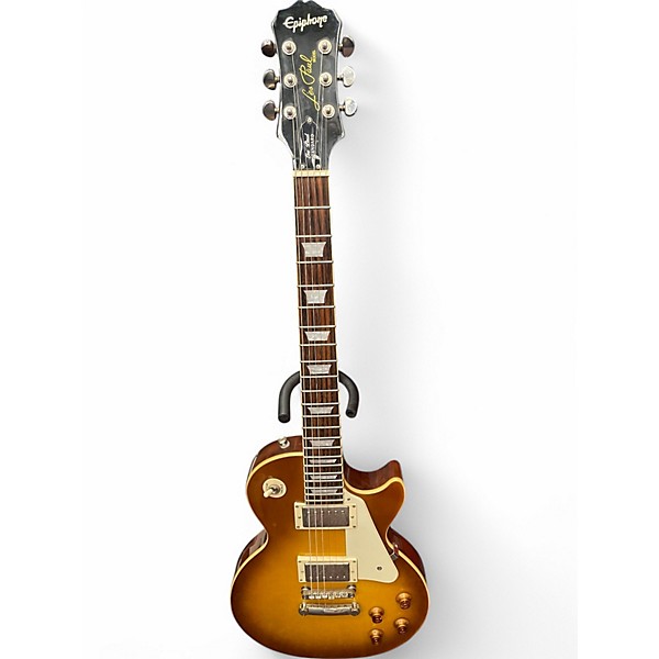 Used Epiphone Les Paul Standard Sienna Sunburst Solid Body Electric Guitar