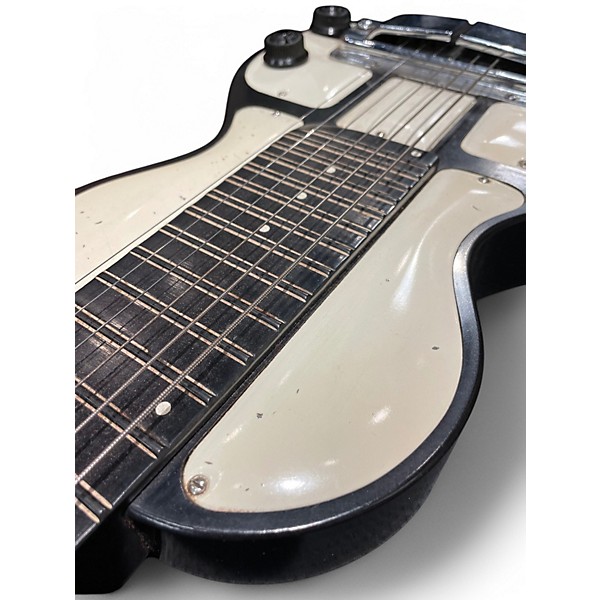 Vintage 1940s Rickenbacker B-6 Black and White Lap Steel