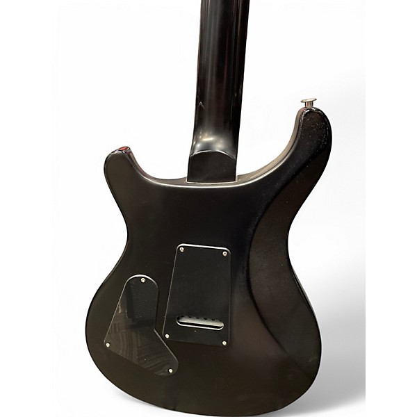 Used PRS S2 Custom 24 Satin Black Solid Body Electric Guitar