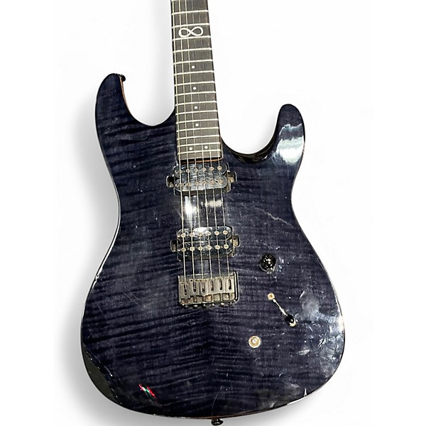 Used Chapman ML1 Modern Trans Black Solid Body Electric Guitar