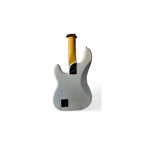 Used Fender American Ultra Precision Bass Platinum Electric Bass Guitar