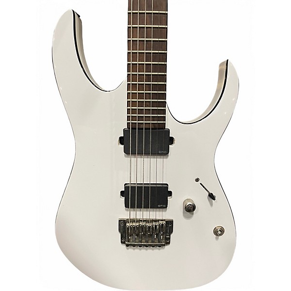 Used Ibanez RGIR20FE Iron Label White Solid Body Electric Guitar