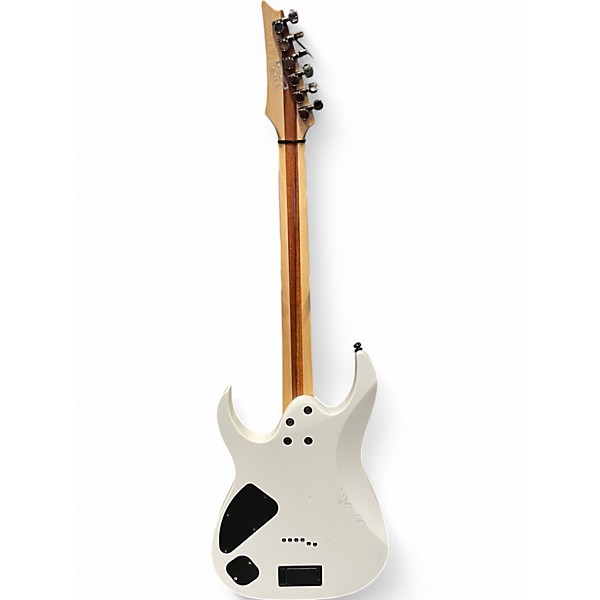 Used Ibanez RGIR20FE Iron Label White Solid Body Electric Guitar