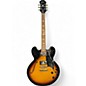 Used Epiphone ES355 Vintage Sunburst Hollow Body Electric Guitar thumbnail