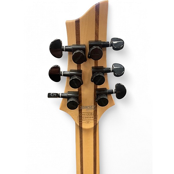 Used Schecter Guitar Research SUNSET SCARLETT Solid Body Electric Guitar