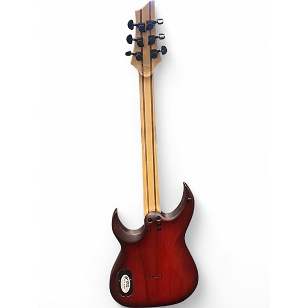 Used Schecter Guitar Research SUNSET SCARLETT Solid Body Electric Guitar