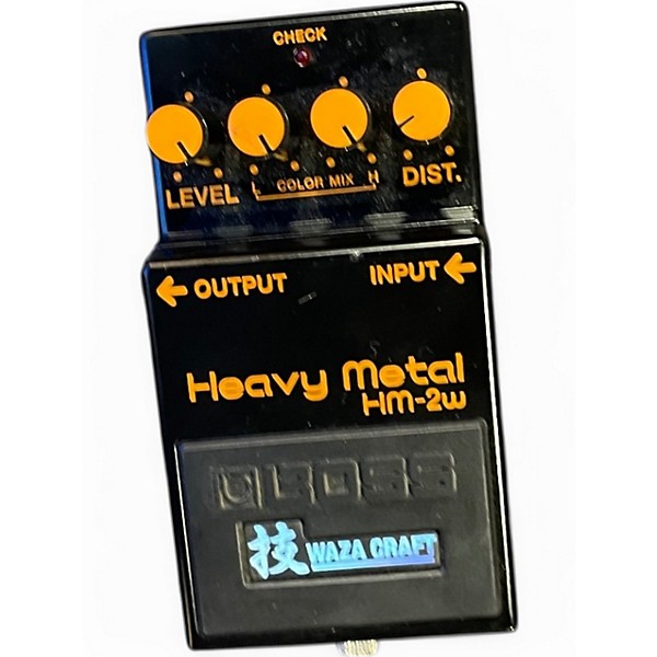 Used BOSS HM2 Heavy Metal Effect Pedal