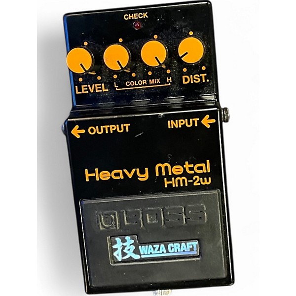 Used BOSS HM2 Heavy Metal Effect Pedal
