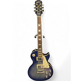 Used Epiphone Les Paul Standard Blue Burst Solid Body Electric Guitar