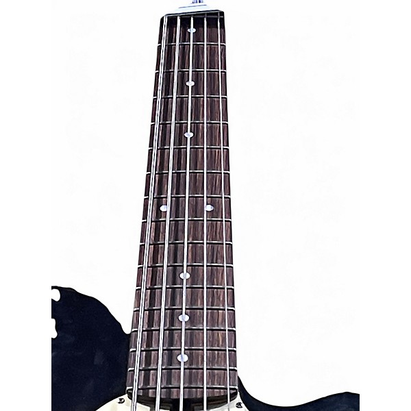 Used Godin SD5 Black Electric Bass Guitar