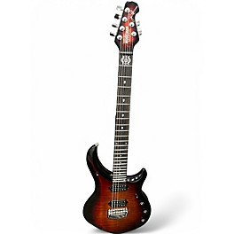 Used 2019 Ernie Ball Music Man BFR MAJESTY Tiger Eye Solid Body Electric Guitar