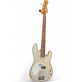 Used Fender 60th Anniversary Precision Bass Inca Silver Electric Bass Guitar