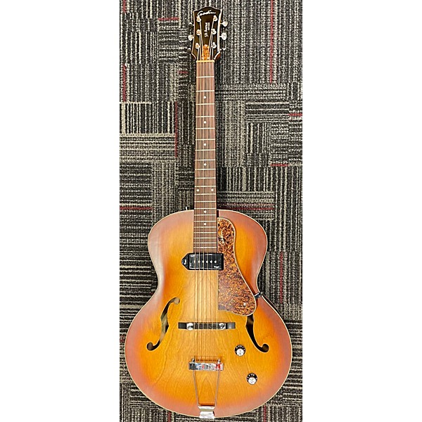 Used 2024 Godin 5th Avenue Kingpin P90 2 Color Sunburst Hollow Body Electric Guitar,Specials : American Fashion Style Bags On Sale Used 2024 Godin 5th Avenue Kingpin P90 2 Color Sunburst Hollow Body Electric Guitar,Specials : American Fashion Style Bags On Sale