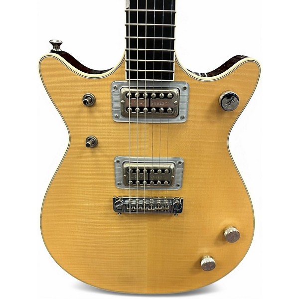 Used 2010 Gretsch Guitars G6131SMY-FM MALCOM YOUNG Natural Solid Body Electric Guitar