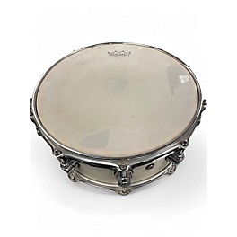 Used DW 5X14 Deisgn Series Lacquer Snare WHITE Drum