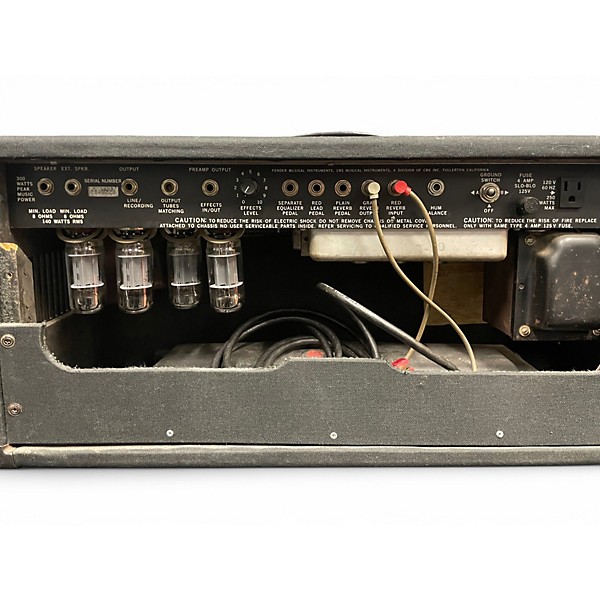 Used Fender 140 2-Channel Amp Head Tube Guitar Amp Head