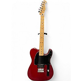 Used Fender Blacktop Telecaster Burgundy Solid Body Electric Guitar