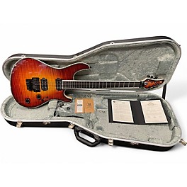 Used 2022 Mayones Regius Pro Sunburst Solid Body Electric Guitar