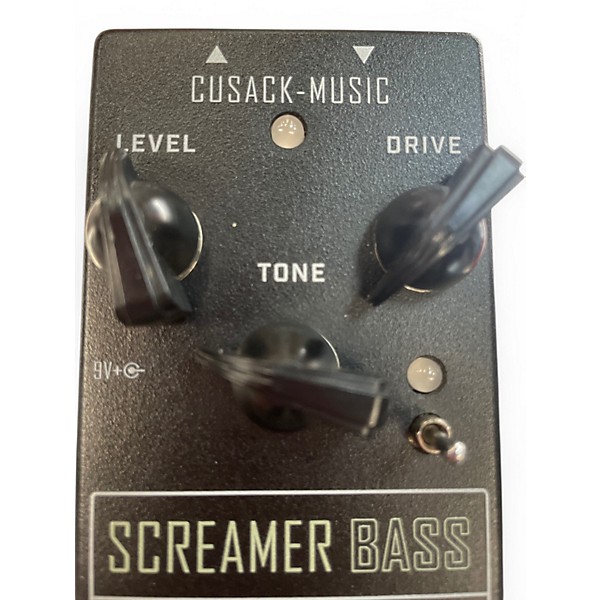 Used Cusack Screamer Bass Overdrive Bass Effect Pedal