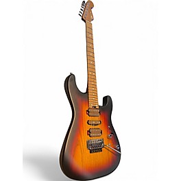 Used Charvel Guthrie Govan MJ 3 Color Sunburst Solid Body Electric Guitar