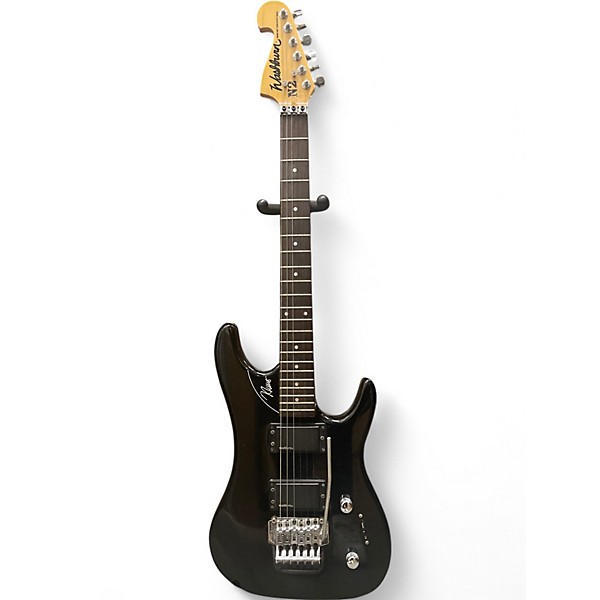Used Washburn Nuno Bettencourt Signature N2 USA Black Solid Body Electric Guitar