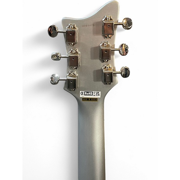 Used Rivolta COMBINATA Silver Solid Body Electric Guitar