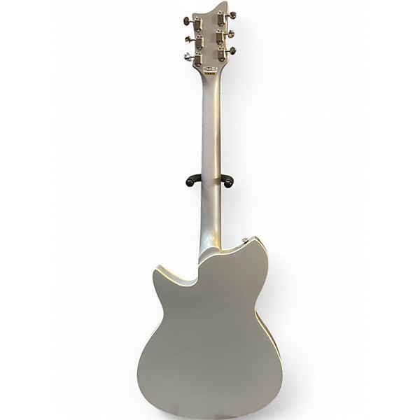 Used Rivolta COMBINATA Silver Solid Body Electric Guitar