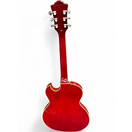 Used DeArmond T400 Red Hollow Body Electric Guitar