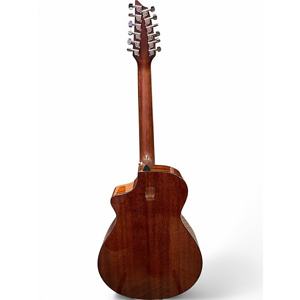 Used Breedlove Discovery S Concert 12-String CE Edge Burst 12 String Acoustic Electric Guitar