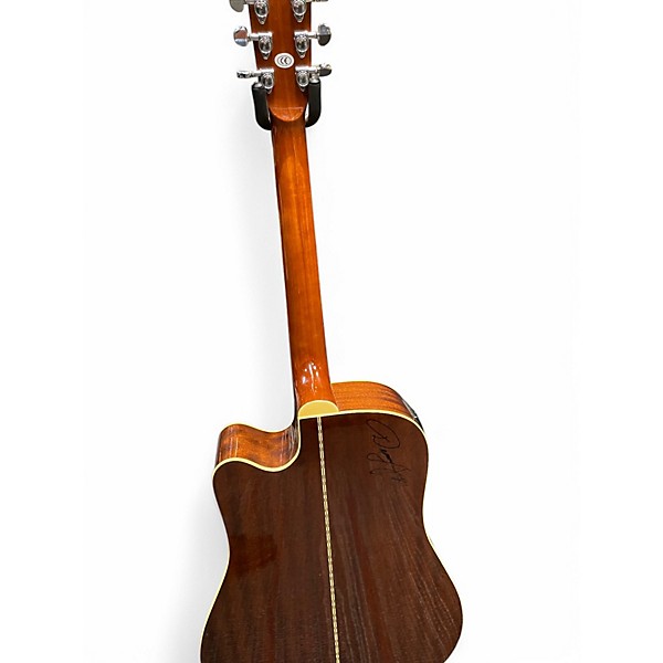 Used Zager GZ PLAY Natural Acoustic Electric Guitar