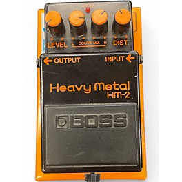 Used BOSS HM2 Heavy Metal Effect Pedal