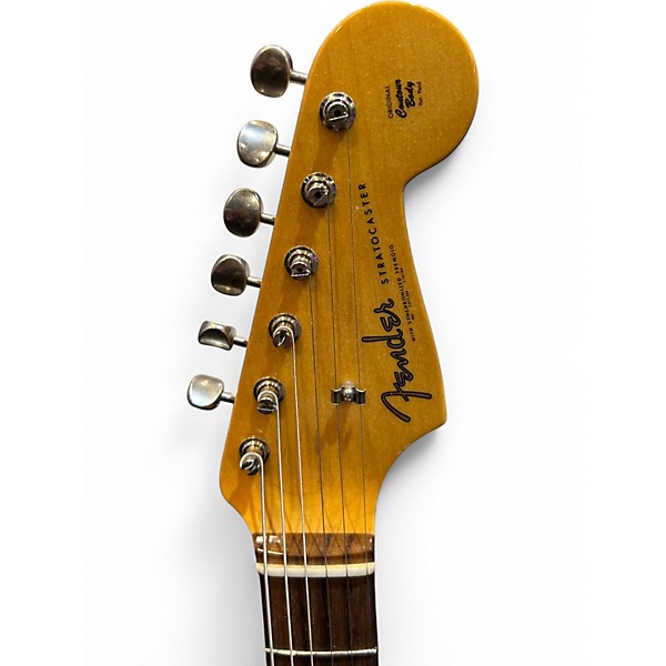 Used Fender VINTAGE II 1961 Stratocaster  VINTAGE RED Solid Body Electric Guitar