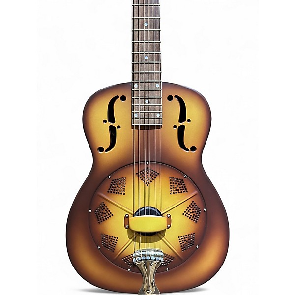 Used National triolian Sunburst Resonator Guitar