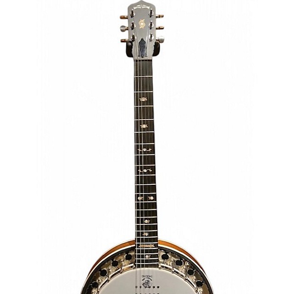 Used Deering B6-E Boston Series 6 String Natural Banjo