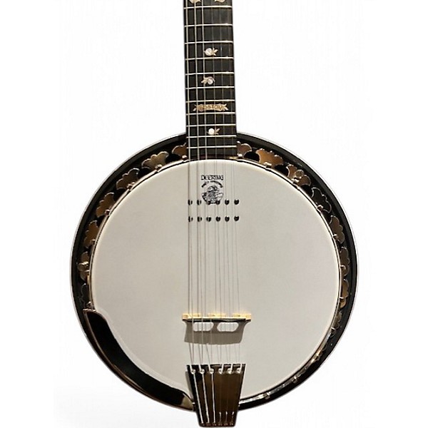 Used Deering B6-E Boston Series 6 String Natural Banjo