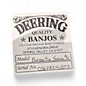 Used Deering B6-E Boston Series 6 String Natural Banjo
