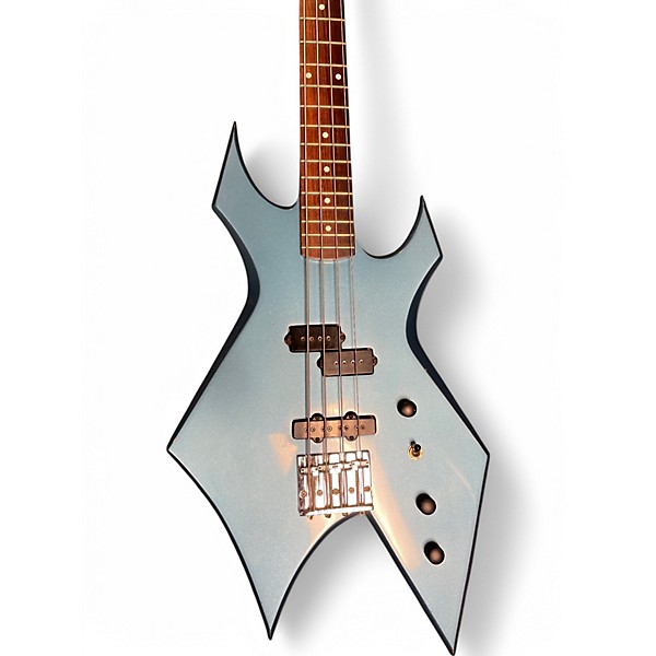 Used B.C. Rich VINTAGE USA WARLOCK BASS BLUE Electric Bass Guitar