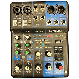 Used Yamaha MG06X Unpowered Mixer