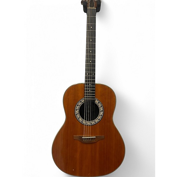 Vintage 1972 Ovation 1111-4 2 Color Sunburst Acoustic Guitar
