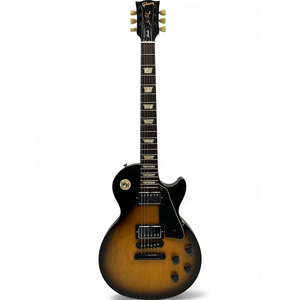 Used Gibson Les Paul Studio Sunburst Solid Body Electric Guitar
