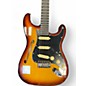 Used Fender suona thinline stratocaster Sunburst Hollow Body Electric Guitar
