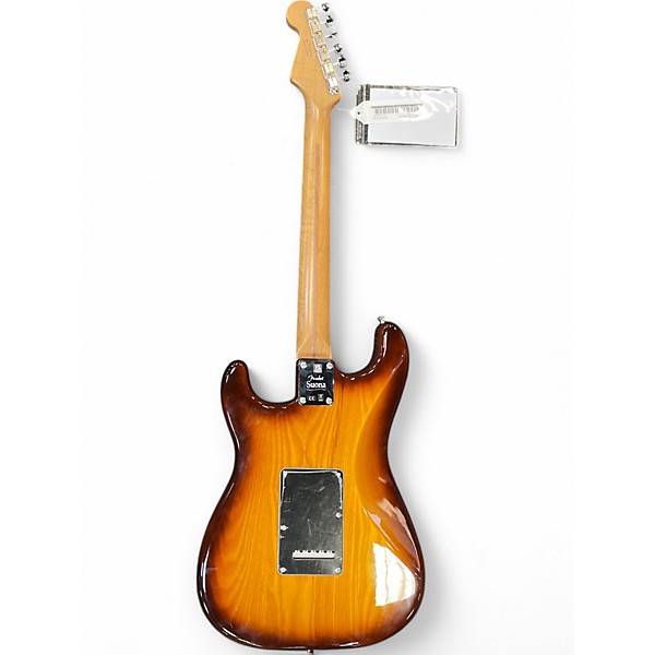 Used Fender suona thinline stratocaster Sunburst Hollow Body Electric Guitar