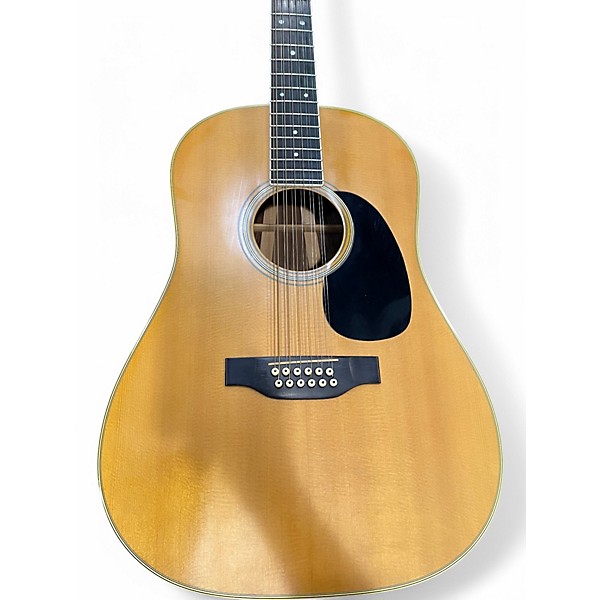 Vintage 1974 Martin D12 35 Natural 12 String Acoustic Guitar